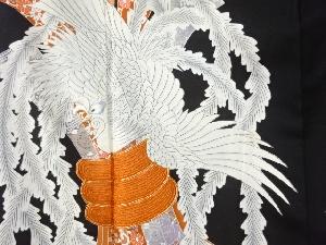 アンティーク　束ね熨斗に鳳凰模様刺繍留袖(比翼付き)